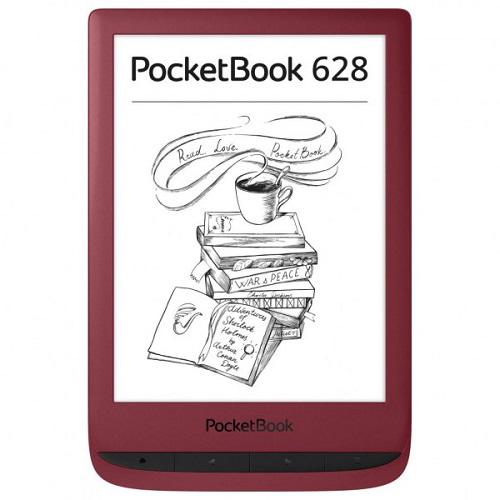 Электронная книжка PocketBook 628 Touch Lux 5 8 Гб Wi-Fi Ruby Red (PB628-R-CIS)