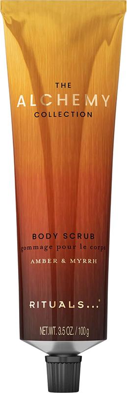 Скраб для тела с вулканическим песком RITUALS The Ritual of Alchemy с ароматом янтаря и мирры 100 г (60003)