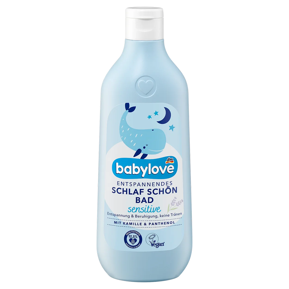 Добавка для ванн детская Babylove Sensitive расслабляющая для легкого засыпания 500 мл. (EPI-15102025-225)