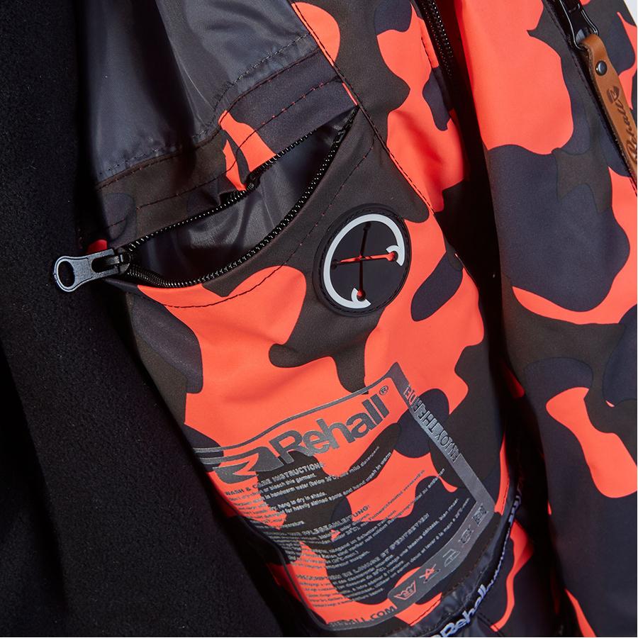 Куртка Rehall Carrol W 2019 L Camo coral - фото 5
