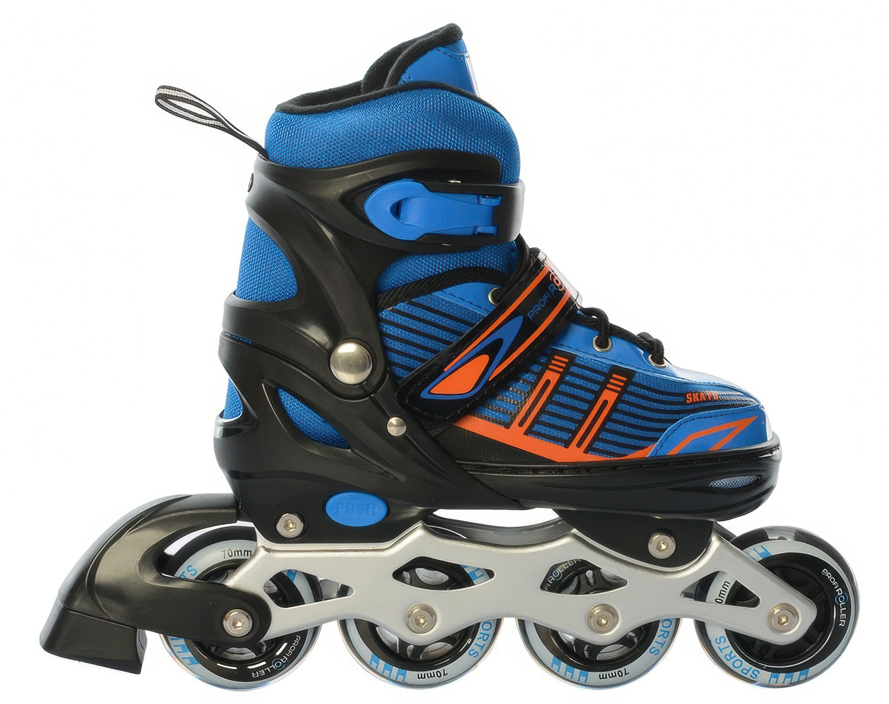 Ролики розсувні дитячі Profi 39-42 см Синий (AP-122-R-50) Ролики розсувні дитячі Profi 39-42 см Синий (AP-122-R-50)