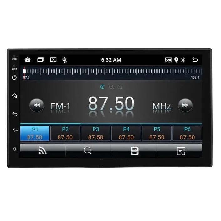 Автомагнитола RIAS 7709A 2din 7" короткая база 2/16GB GPS/Wi-Fi/USB/SD/Bluetooth Adnroid 4х45W (2530913943)