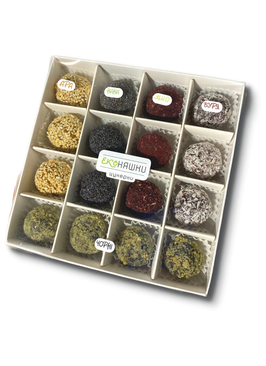 Набор конфет Еко Няшки без сахара 240 г (CUK16240ASORTI) - фото 3 Набор конфет Еко Няшки без сахара 240 г (CUK16240ASORTI) - фото 3