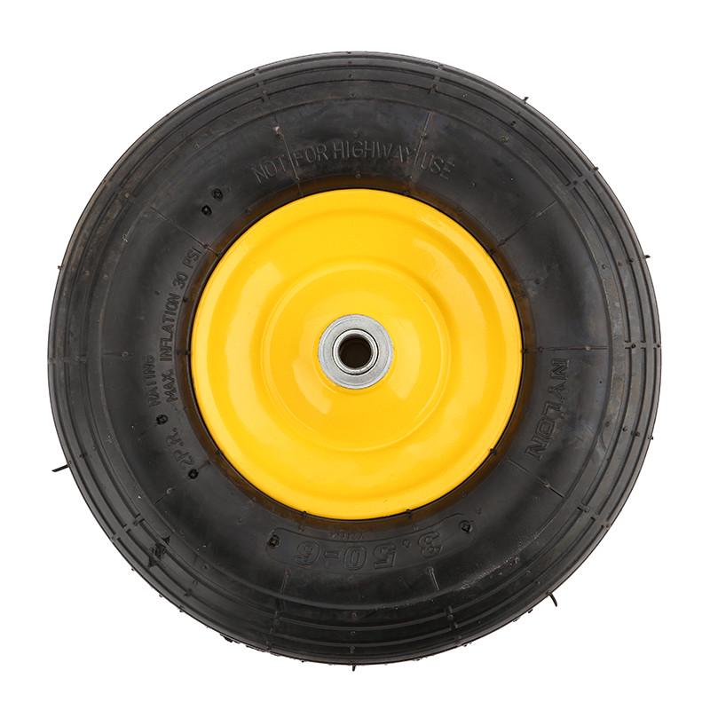 Колесо пневмо 3,5х6 o/d 16 на тачку Budmonster 01-001 01-048 (57018) - фото 2 Колесо пневмо 3,5х6 o/d 16 на тачку Budmonster 01-001 01-048 (57018) - фото 2