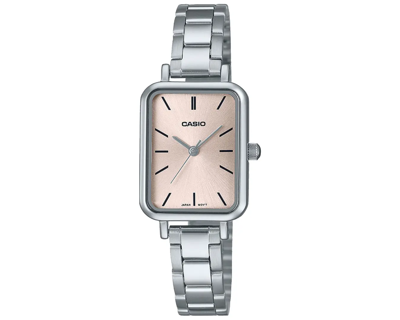 Наручний годинник жіночий Casio LTP-V009D-4E Срібний/Рожевий (2554482576)
