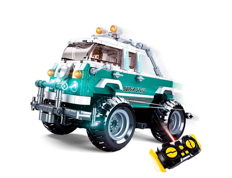 Машинка детская конструктор Sluban M38-B1020 на радиоуправлении 397 деталей (M38-B1020)