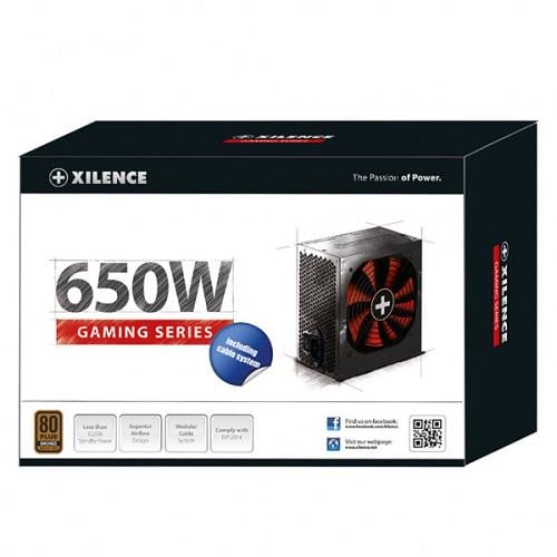 Блок живлення Xilence XP650R10 Gaming series 650W 140 мм 80 PLUS Bronze Semi-Modular Retail Box (11314179) - фото 3