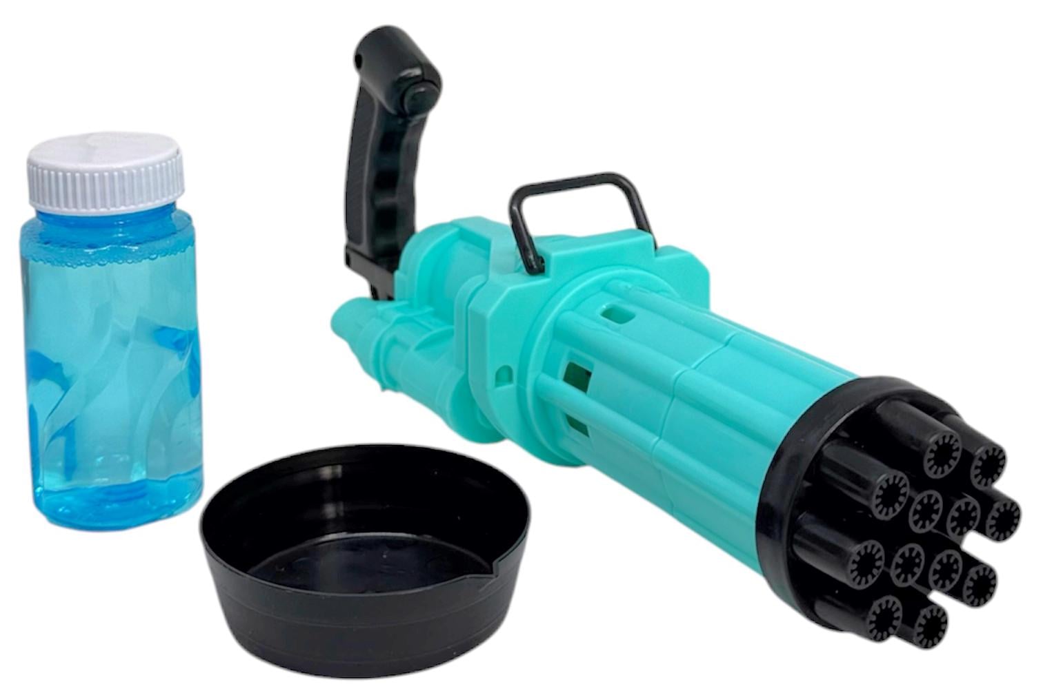 Генератор мыльных пузырей Bubble Gun Gatling Бирюзовый