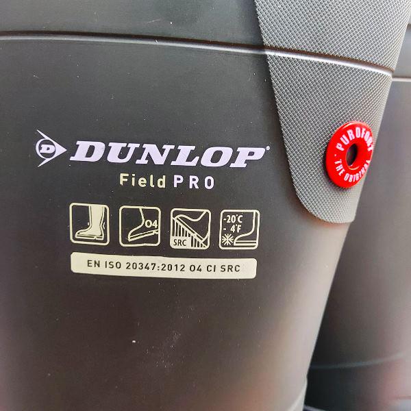 Сапоги резиновые Dunlop FieldPRO SRC до -20°С р. 46 Зеленый (арт. FG60E33) - фото 7