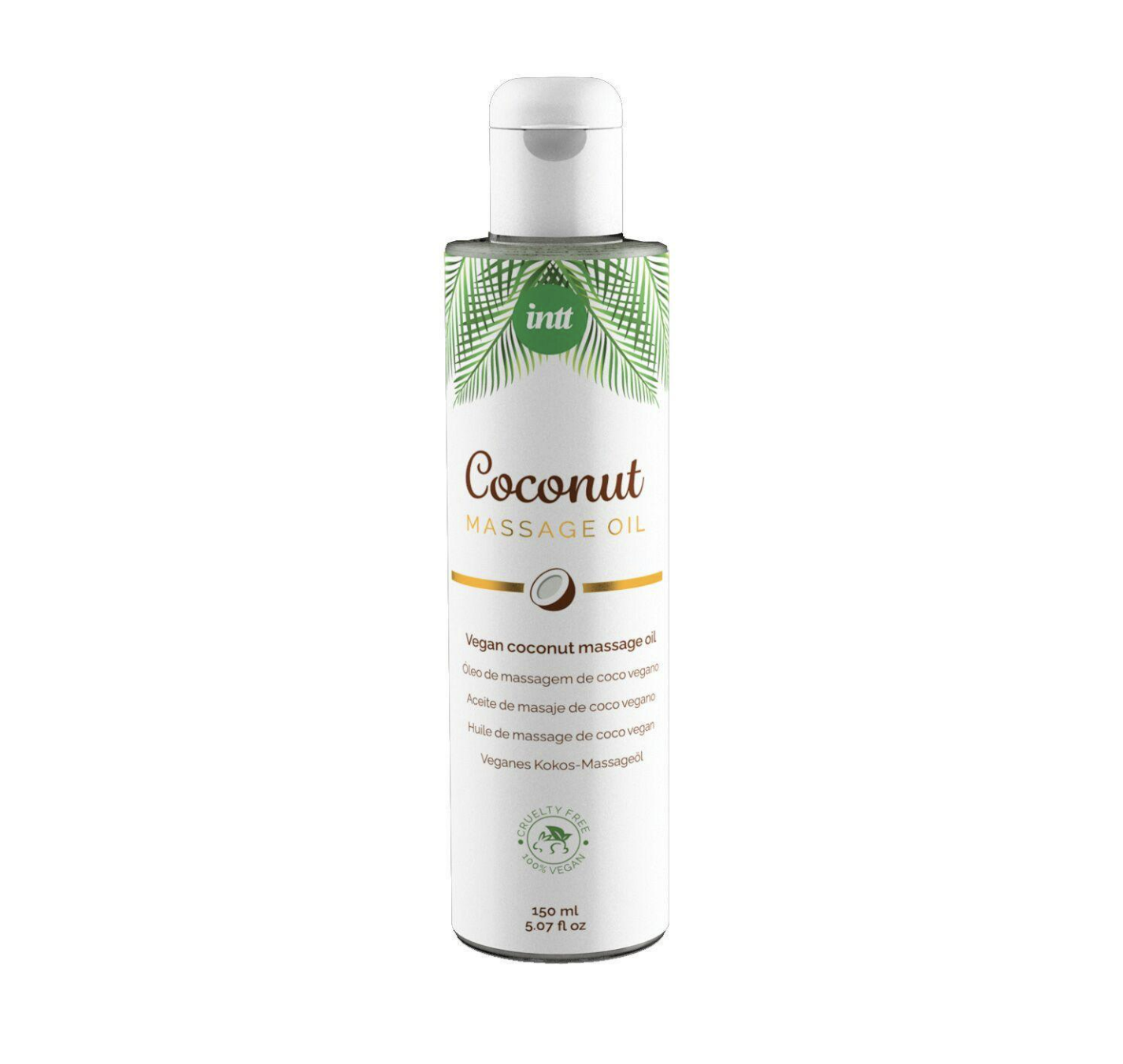 Масло массажное Intt Coconut Vegan 150 мл