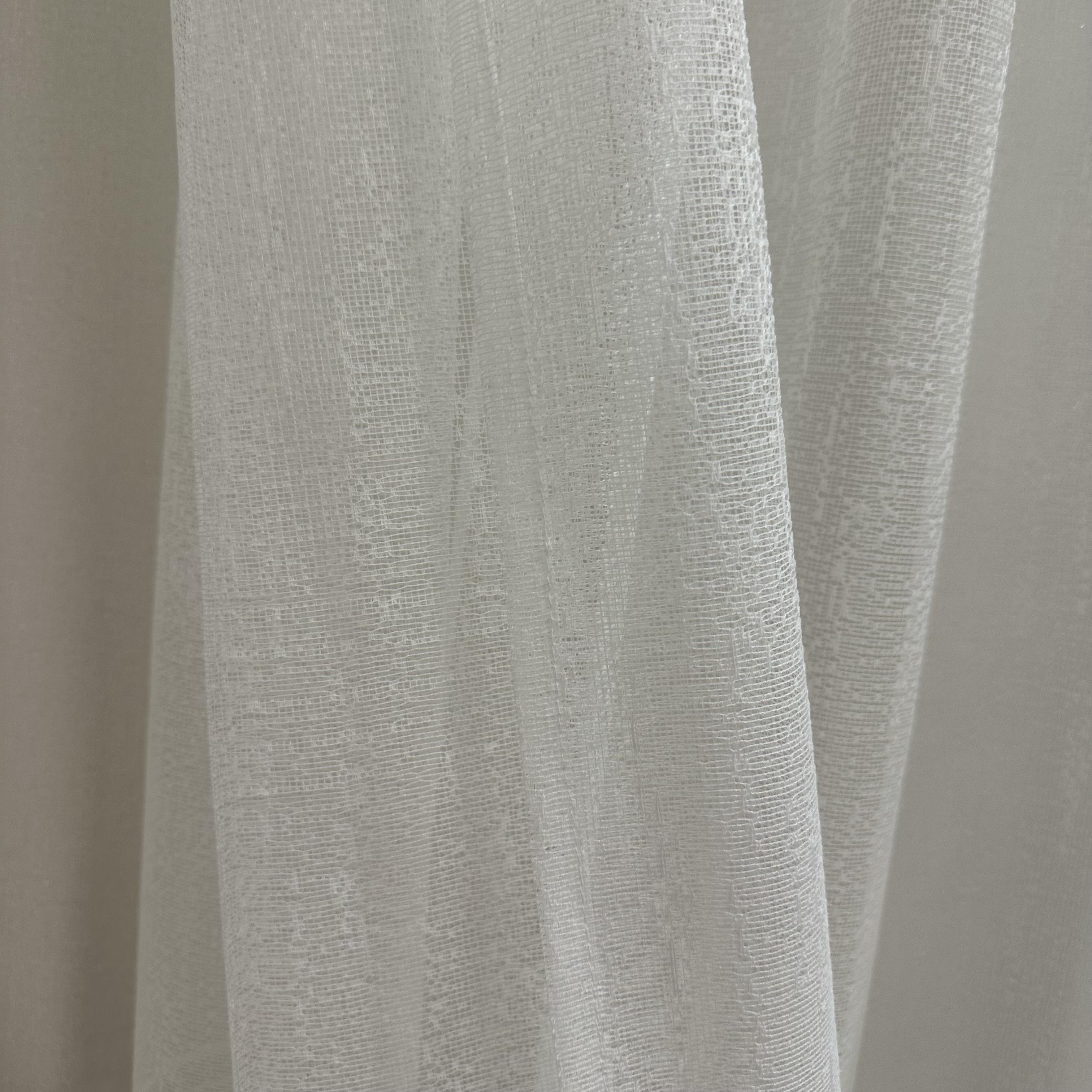 Тюль жаккард готова с узором 500х270 см на тесьме 6 см 2 ряда петель Молочный (ТПМ-5) - фото 11 Тюль жаккард готова с узором 500х270 см на тесьме 6 см 2 ряда петель Молочный (ТПМ-5) - фото 11