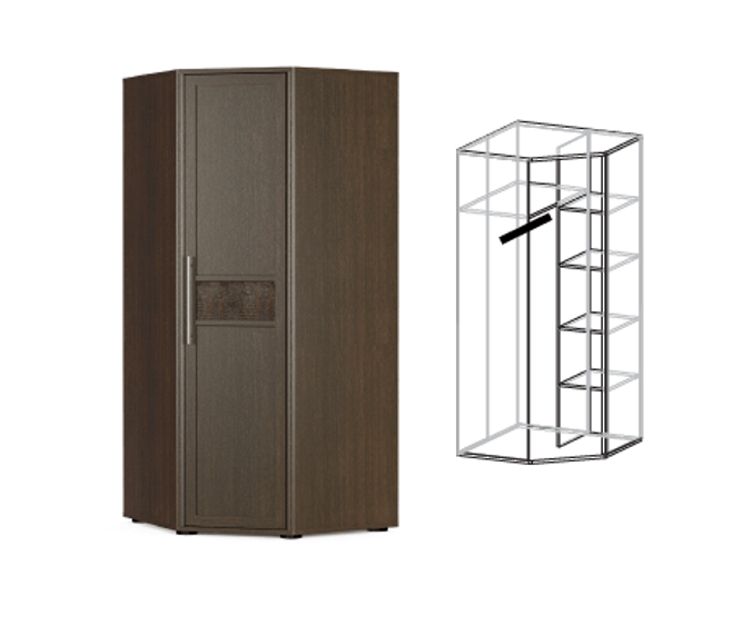 Спальня Мебель Сервис Токио 2 Венге темный (08515mbs) - фото 6 Спальня Мебель Сервис Токио 2 Венге темный (08515mbs) - фото 6