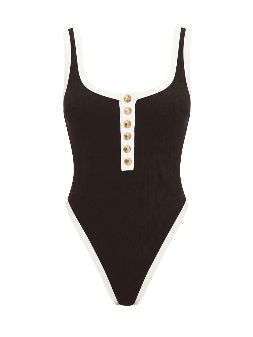 Купальник сплошной Beach Bunny S Черный (B25111P-black)