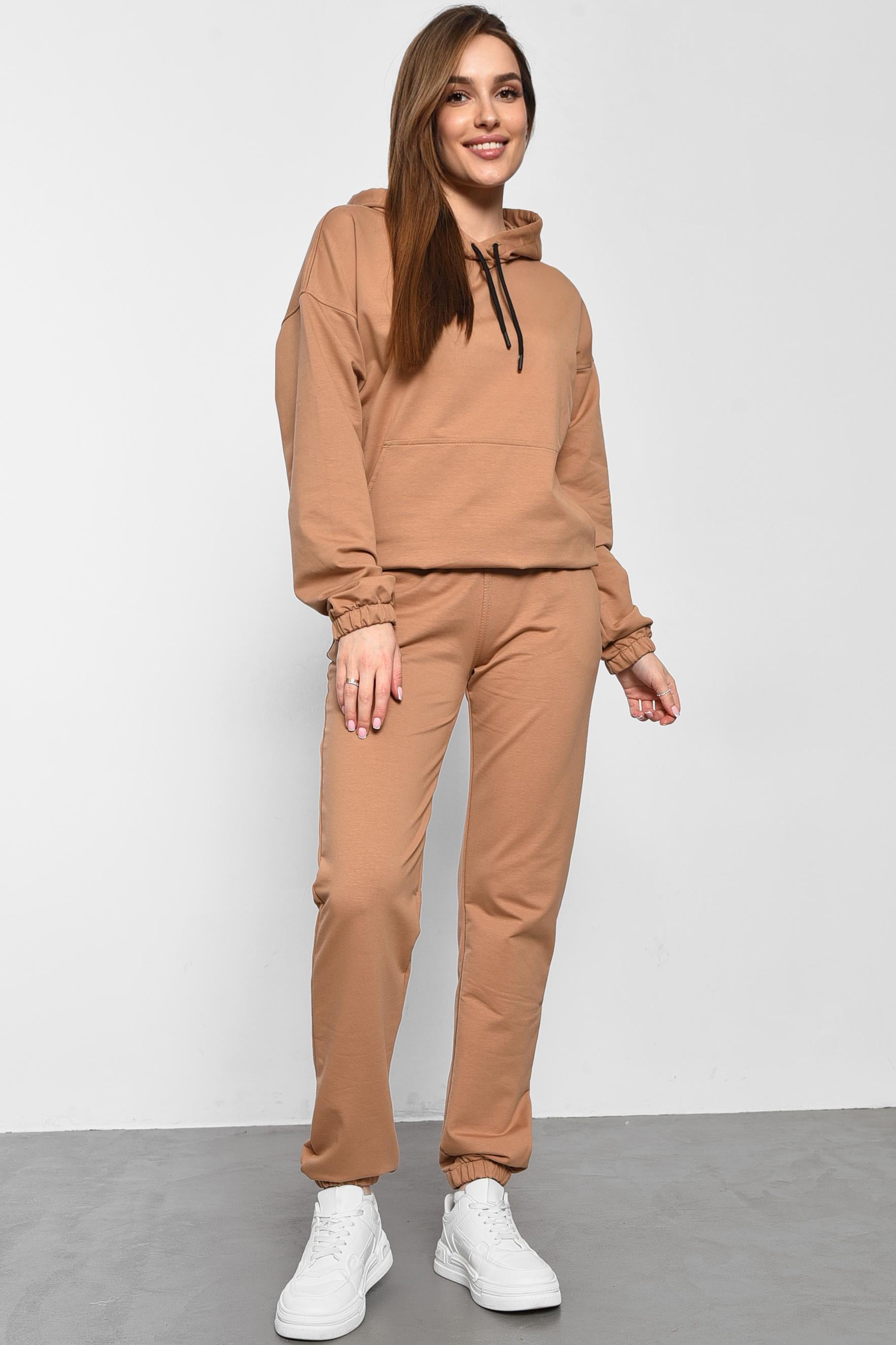 Спортивный костюм женский XL Коричневый (178961)