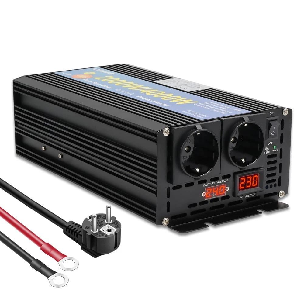 Инвертор Lvyuan 24-230 v 2000/4000 W (F-2000P)