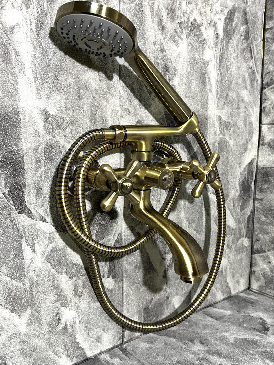 Смеситель в ванную комнату Haiba Bronze 142 - фото 2 Смеситель в ванную комнату Haiba Bronze 142 - фото 2