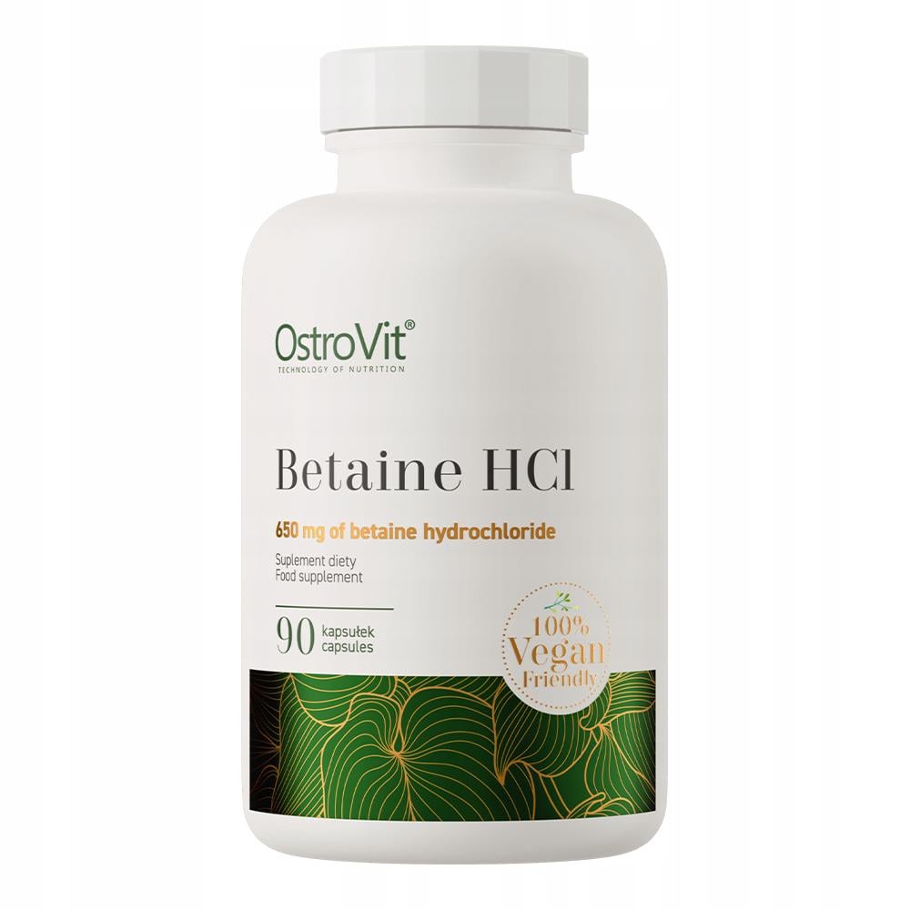 Бетаин Ostrovit Betaine HCl VEGE 90 vcaps Бетаин Ostrovit Betaine HCl VEGE 90 vcaps