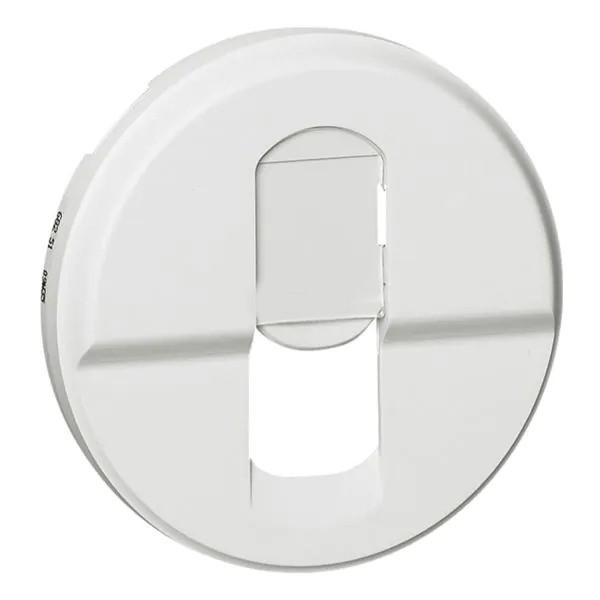 Панель лицьова розетки Legrand Celiane RJ-45 cat.6 для UTP/FTP/SFTP Білий (068251)