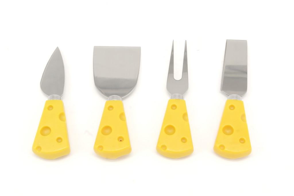 Набір ножів для сиру A-Plus 76 CK пластикова ручка 4 шт. (DR001434)