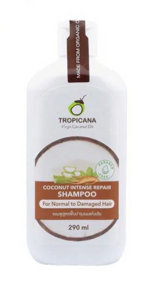 Шампунь для відновлення сухого волосся Tropicana Coconut без парабенів 290 мл (8899775)