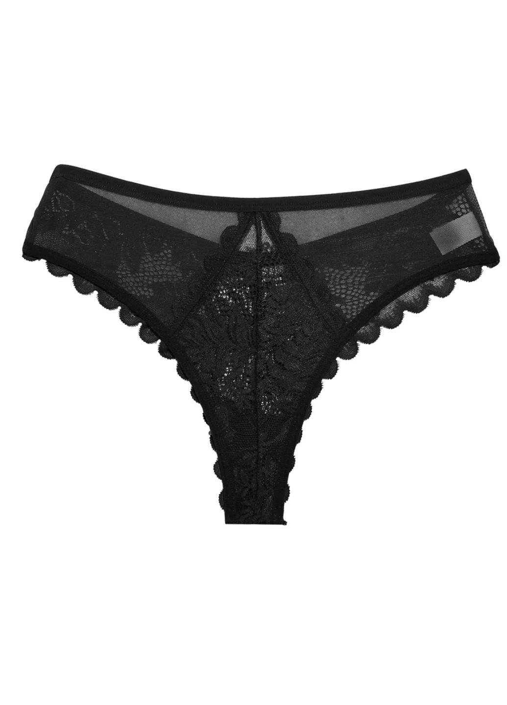 Трусики бразилианы женские кружевные Tenderness Comfort L Черный (1984-46-01) - фото 9 Трусики бразилианы женские кружевные Tenderness Comfort L Черный (1984-46-01) - фото 9