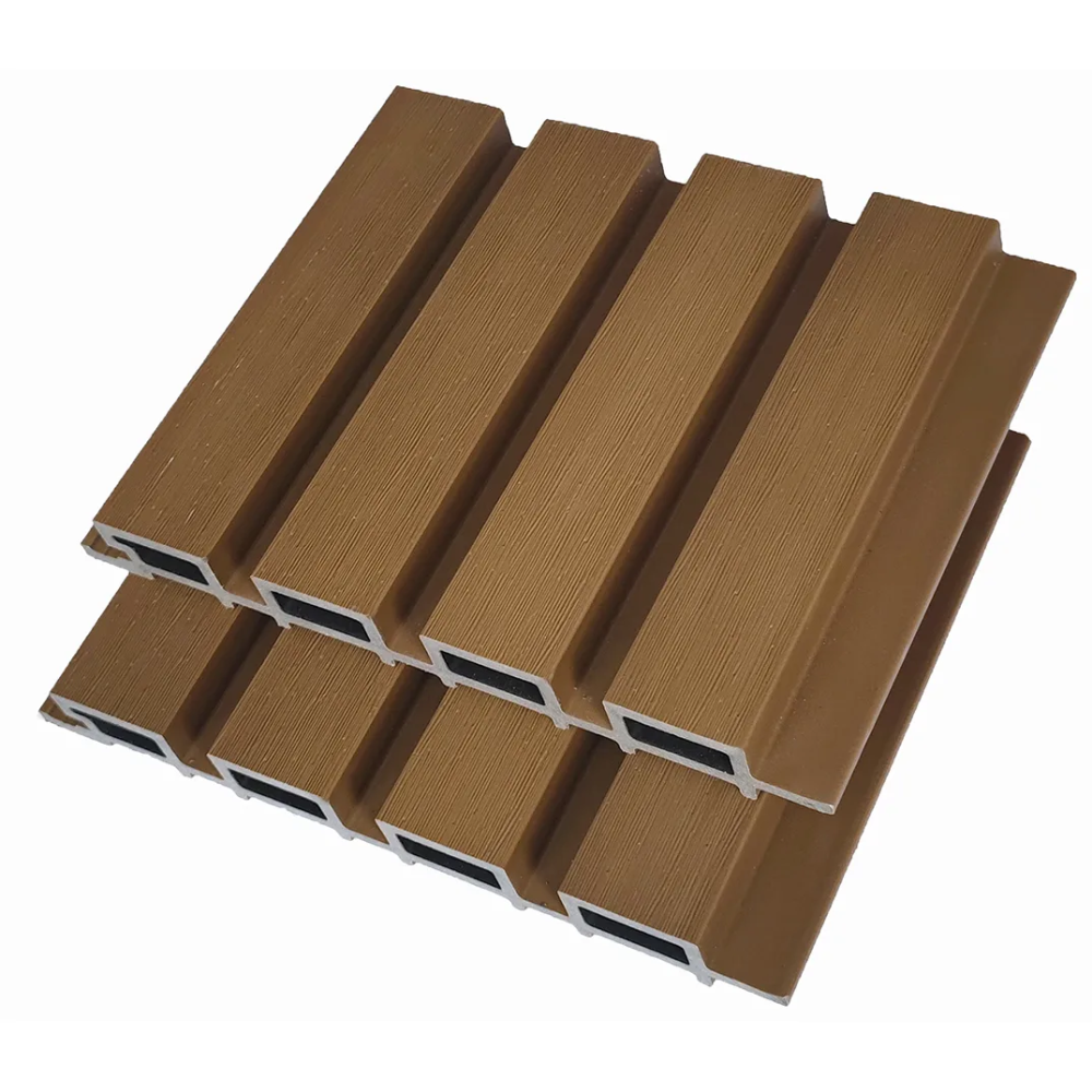 Панель фасадная ProDeck 3D рейка ДПК 220х25х2900 мм Золотой Тик