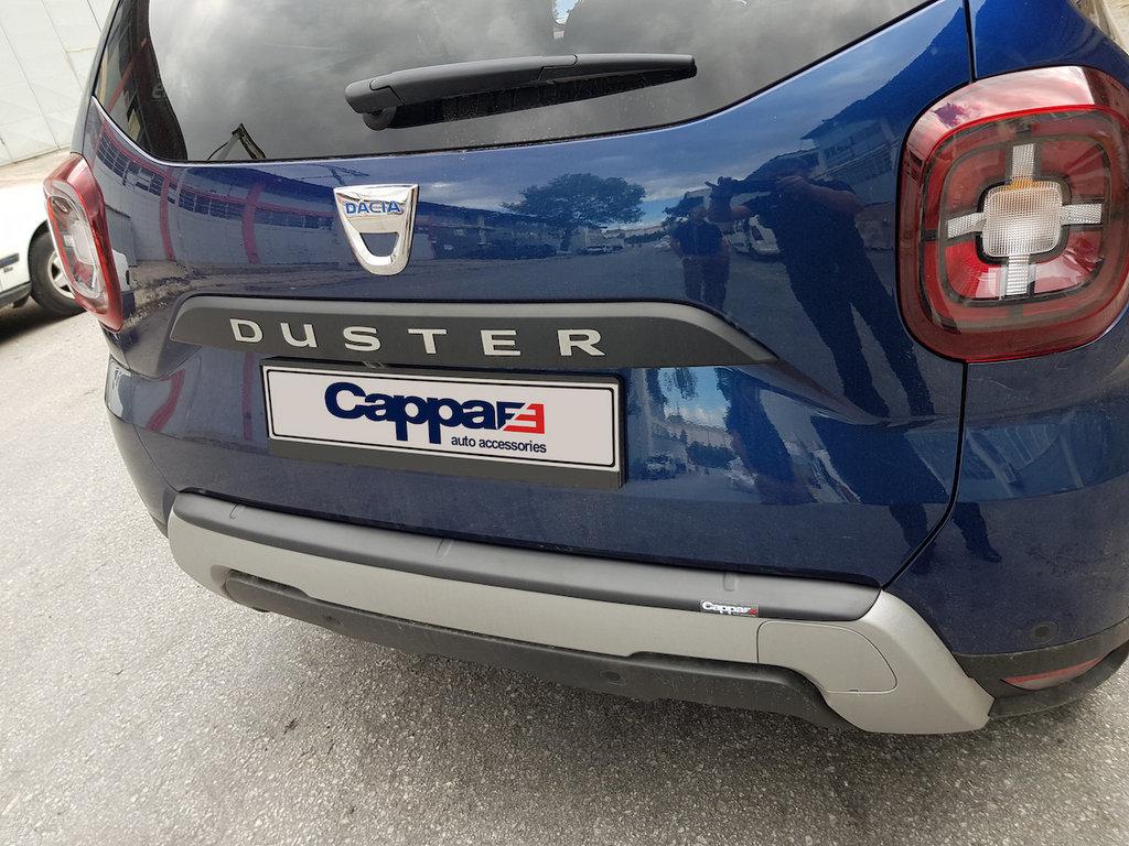 Накладка на задний бампер EuroCap ABS для Dacia Duster 2018 года - фото 5