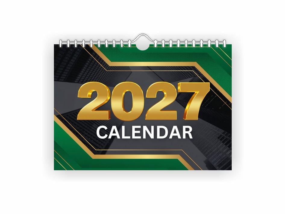Календарь настенный Vivay А4 на 2027 год (38366057)