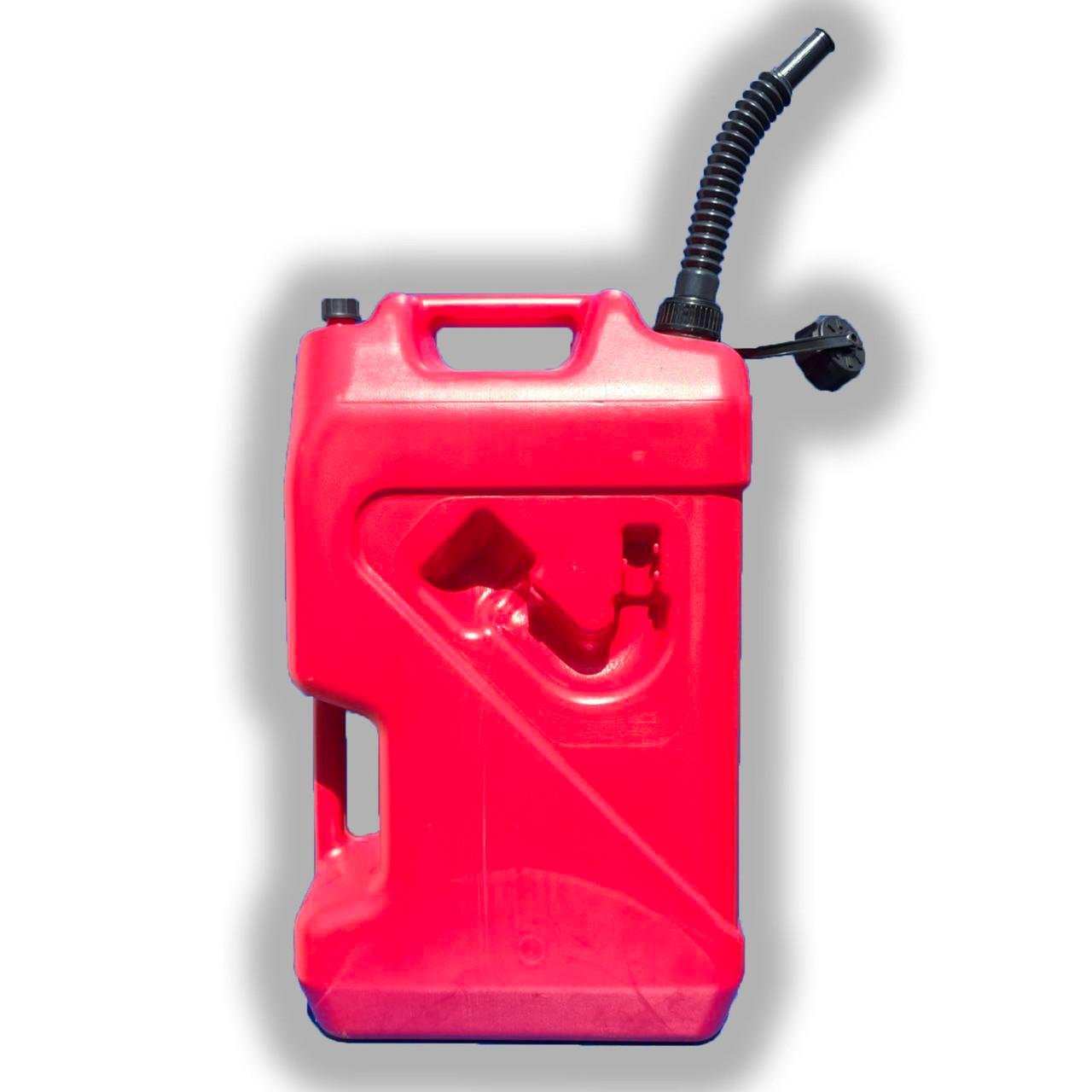 Каністра для бензину пластикова ПММ з носиком та спускним отвором антистатична 20 л