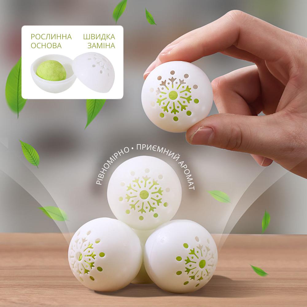 Дезодорант-ароматизатор для взуття та шафи Scent & Deodorant Balls (00811) - фото 4