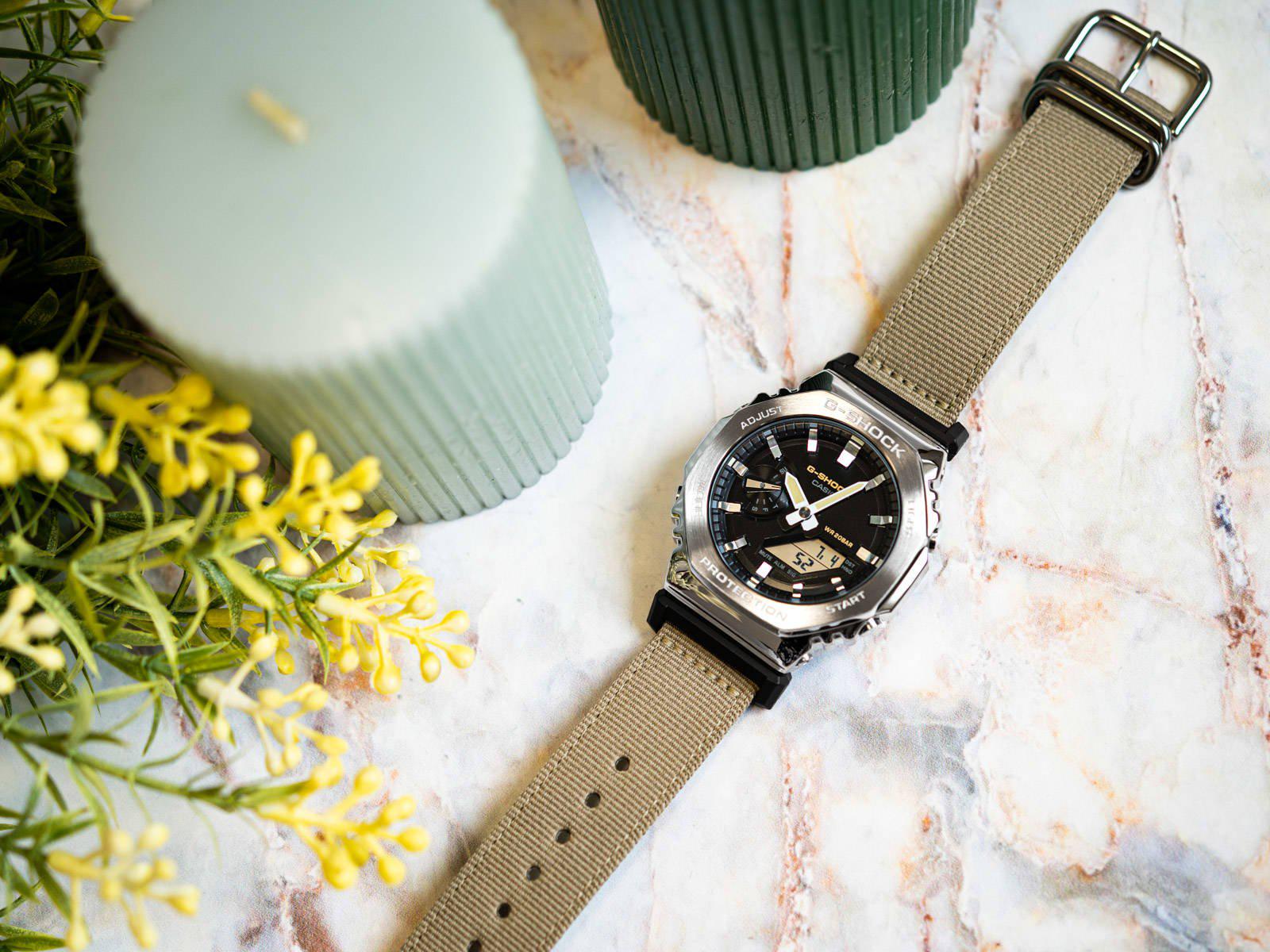 Часы Casio G-SHOCK GM-2100C-5AER Металл Covered (6436) - фото 2