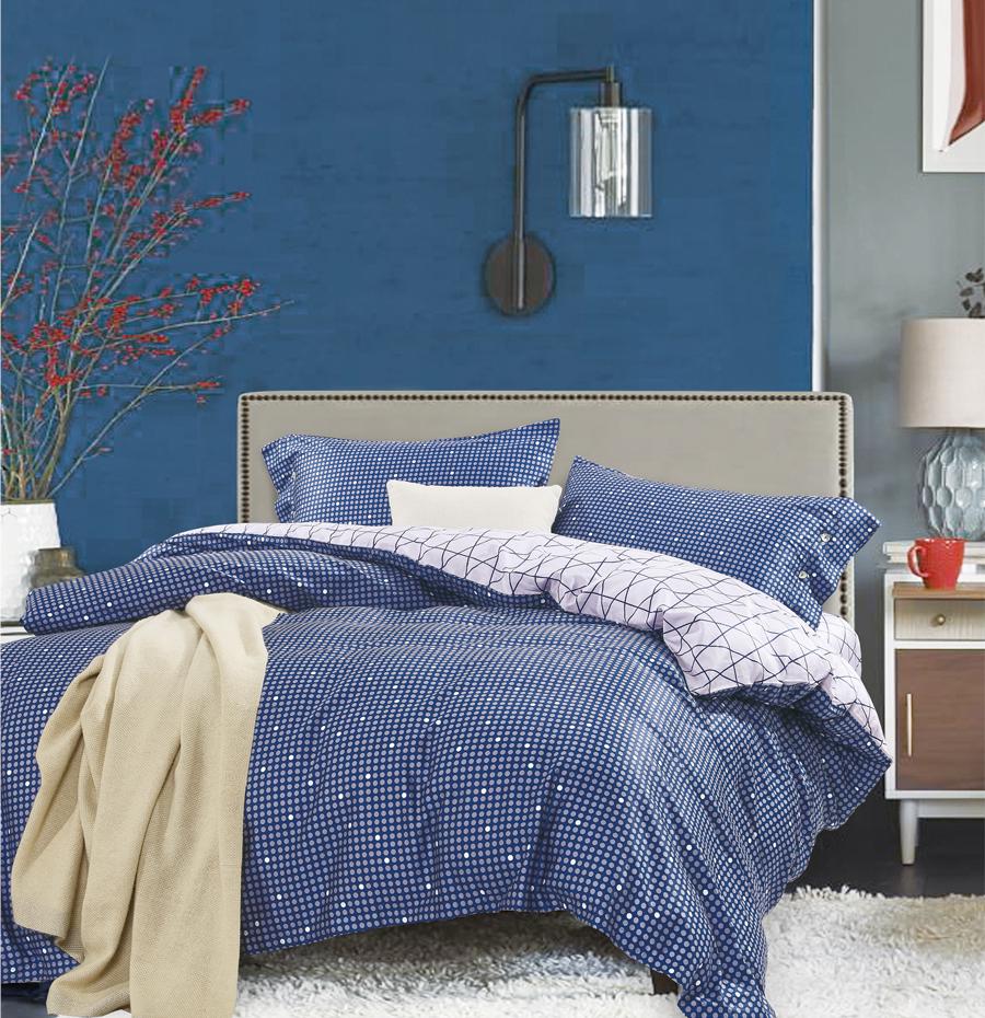 Комплект постельного белья Love You евро VIP CR-047 Сатин Люкс (191015)