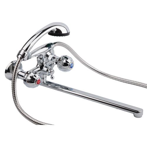 Смеситель для ванны Sanitary Wares Olympic 1430 LUX SWOLY1430LUX двухвентильный Хром (110743)