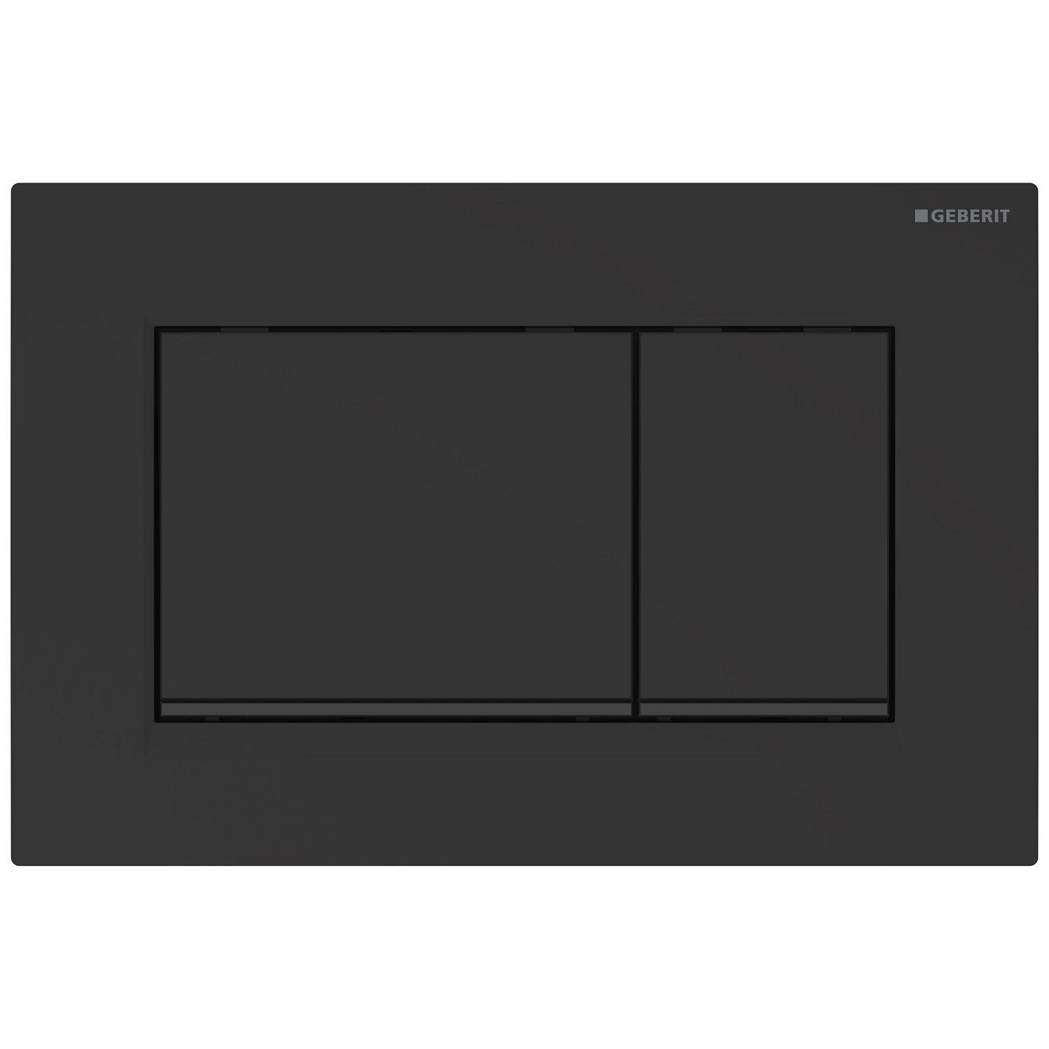 Кнопка слива для инсталляции Geberit Sigma30 115.883.16.1 матовая Черный (67234) Кнопка слива для инсталляции Geberit Sigma30 115.883.16.1 матовая Черный (67234)