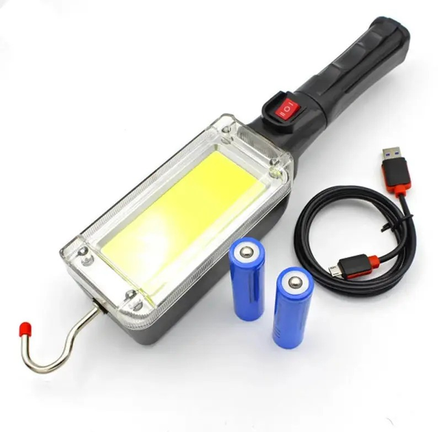 Фонарь светодиодный ручной аккумуляторный GoVern WD 357 ZJ 8859 Pro (34503680) Фонарь светодиодный ручной аккумуляторный GoVern WD 357 ZJ 8859 Pro (34503680)