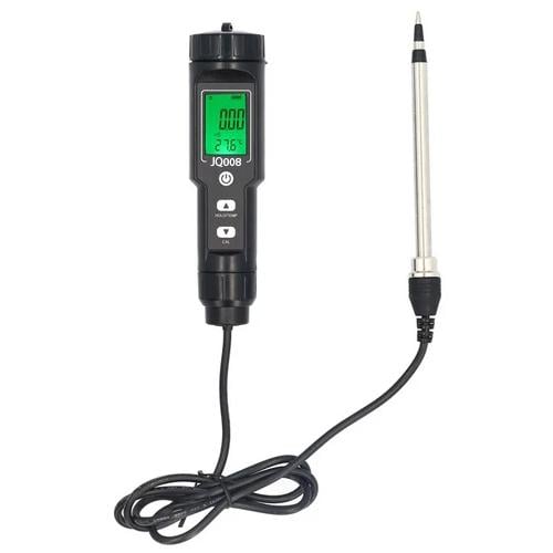 Тестер кондуктометричної електропровідності грунту JQ008 датчик шнур 70 см Black (927256) Тестер кондуктометричної електропровідності грунту JQ008 датчик шнур 70 см Black (927256)
