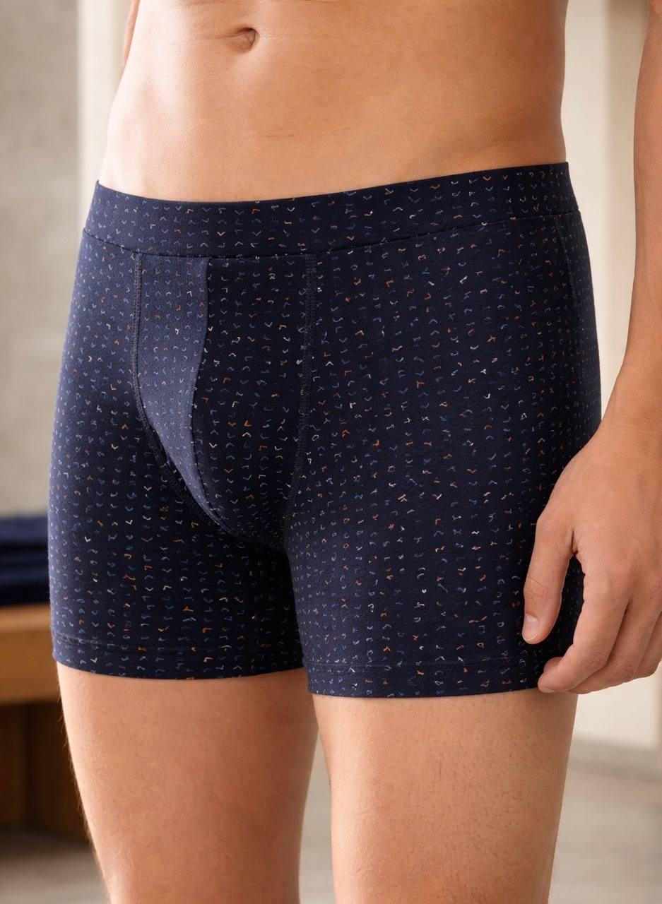 Трусы-боксеры мужские BAYKAR L р. 48-50 Синий (1446-04)