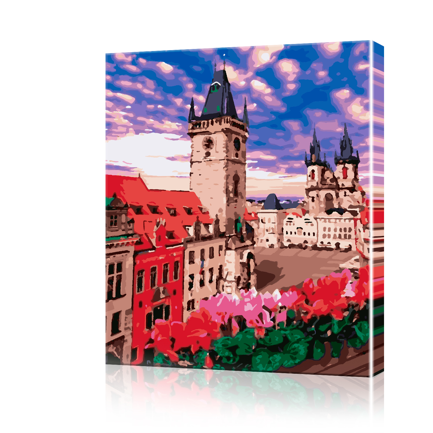 Картина за номерами ArtSale Прага PBN0933 40х50 см