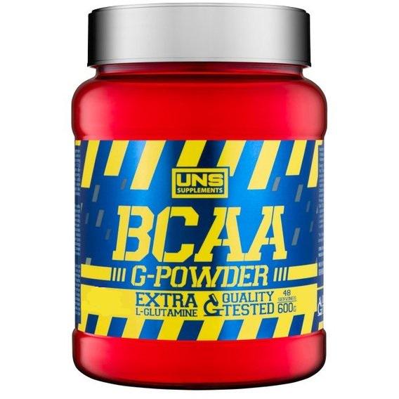 Аминокислота BCAA для спорта UNS BCAA G-Powder 600 г 48 порций Apple Аминокислота BCAA для спорта UNS BCAA G-Powder 600 г 48 порций Apple