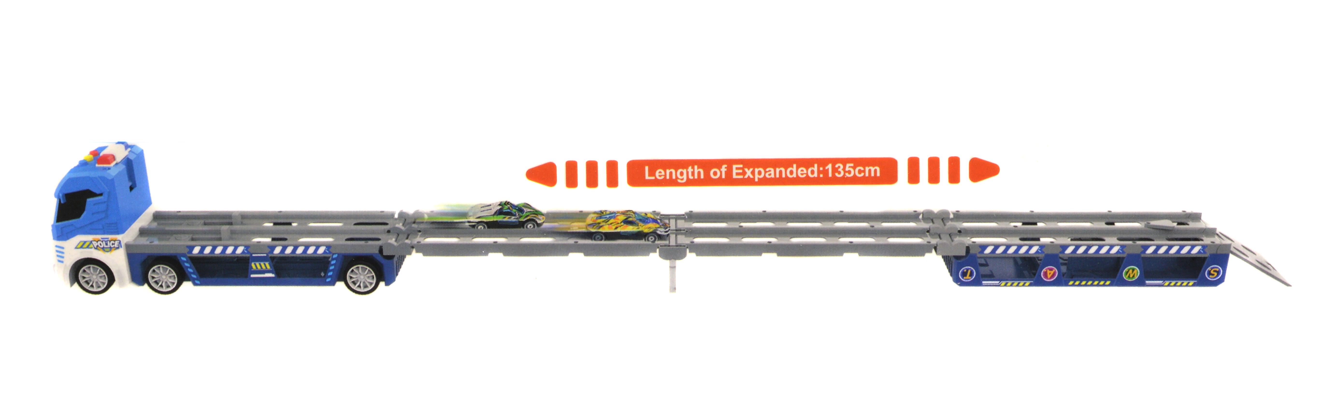 Автовоз с трамплином пусковым механизмом/машинками (T907A) - фото 5 Автовоз с трамплином пусковым механизмом/машинками (T907A) - фото 5