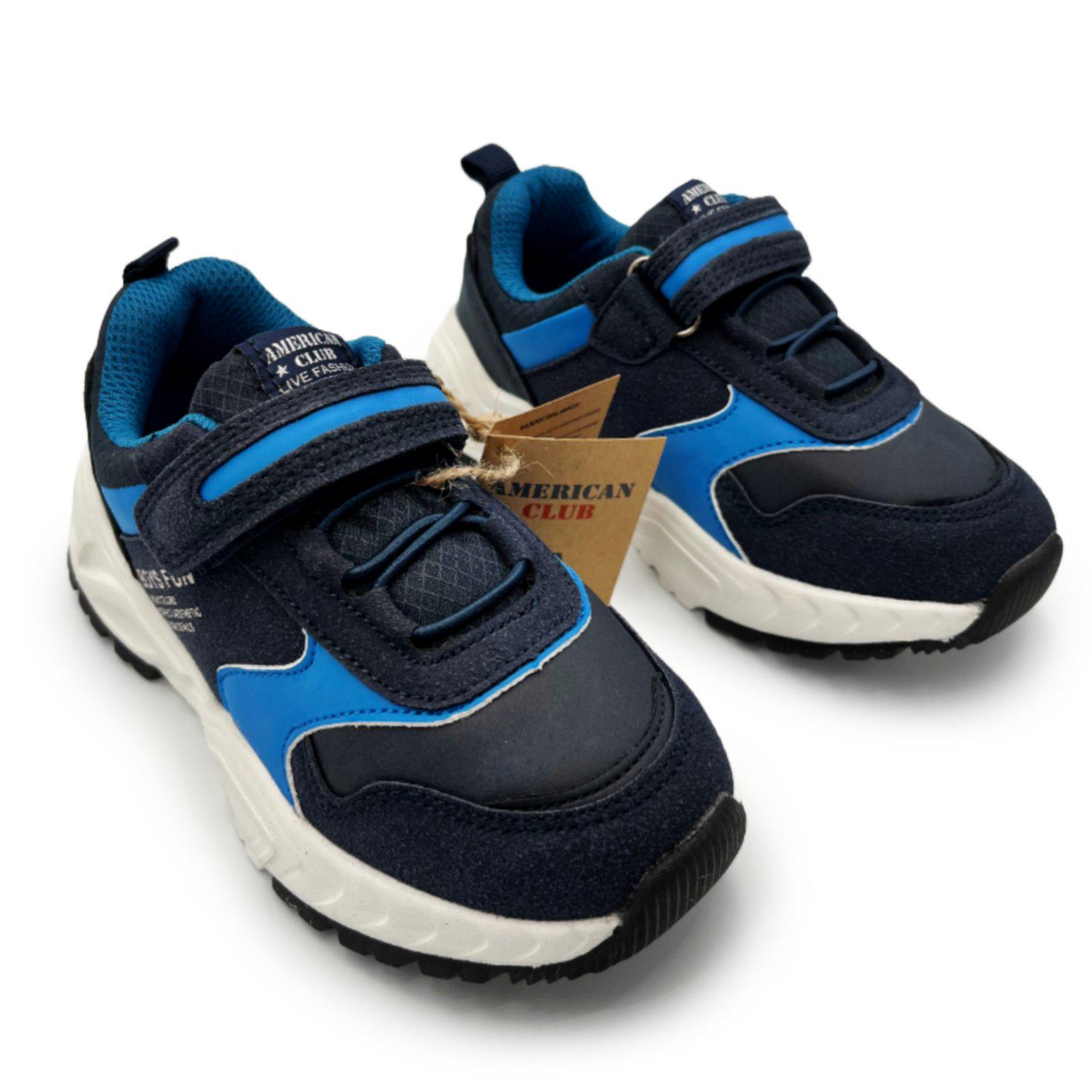 Кросівки для хлопчика American Club VM699s р. 28 Синій - фото 3
