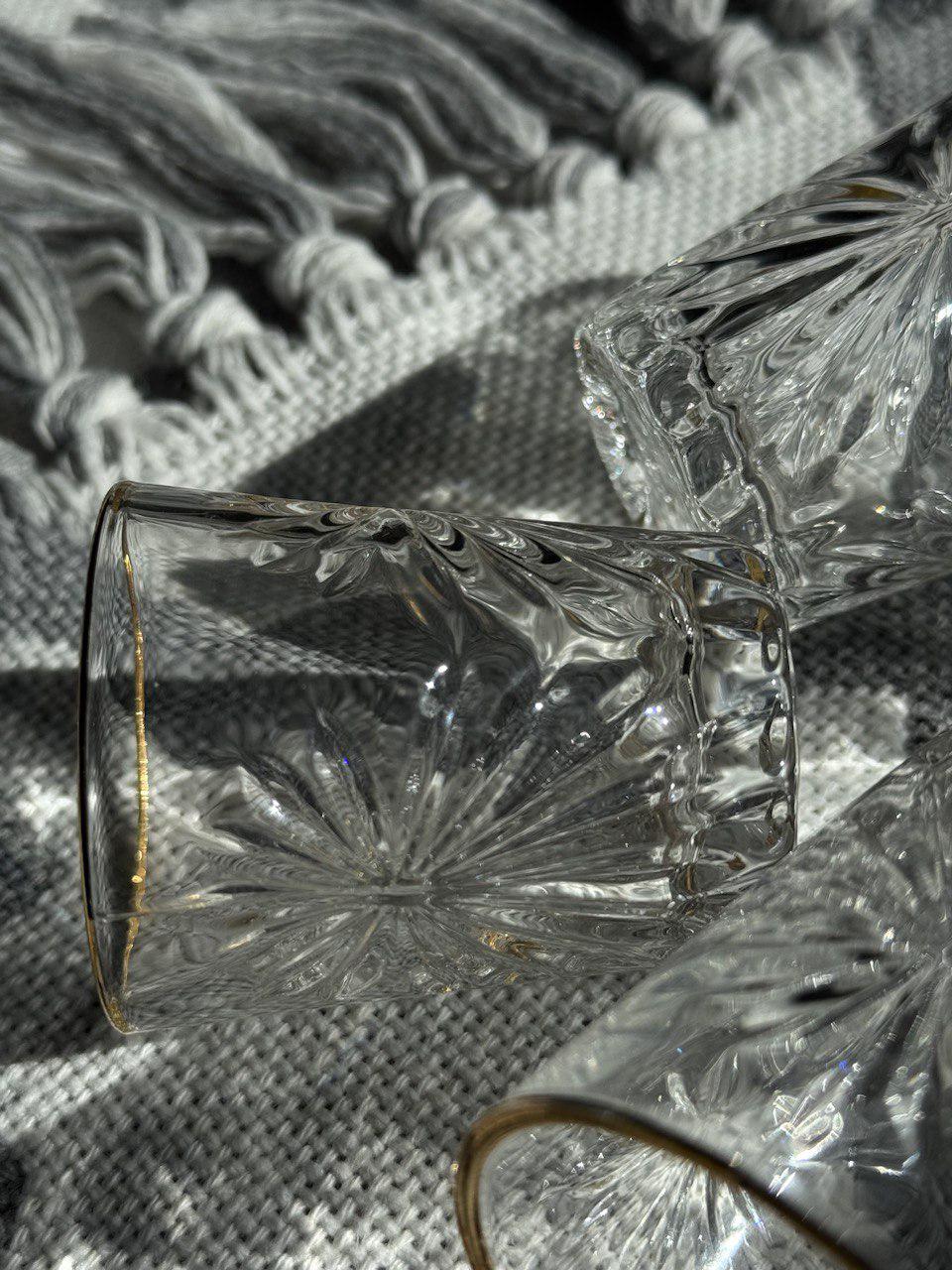 Набор рюмок Кристалл 55 мл 6 шт. Прозрачный (102-830) - фото 3 Набор рюмок Кристалл 55 мл 6 шт. Прозрачный (102-830) - фото 3