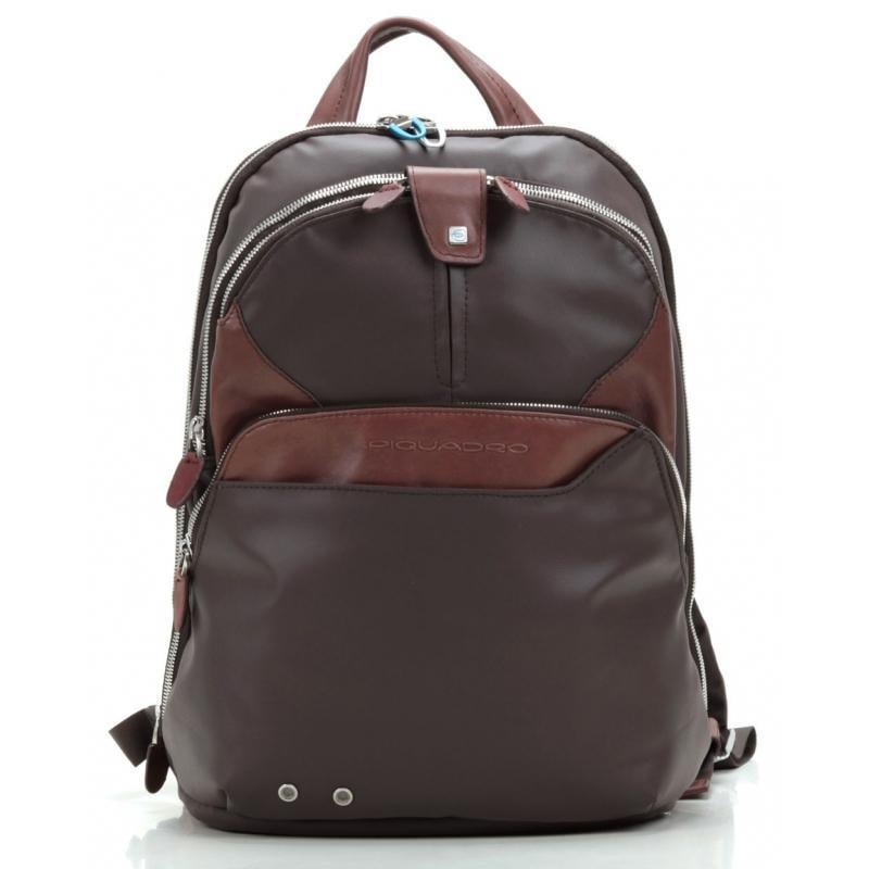 Городской рюкзак с чехлом и накидкой Piquadro COLEOS 12 л D.Brown (CA2944OS_TM)