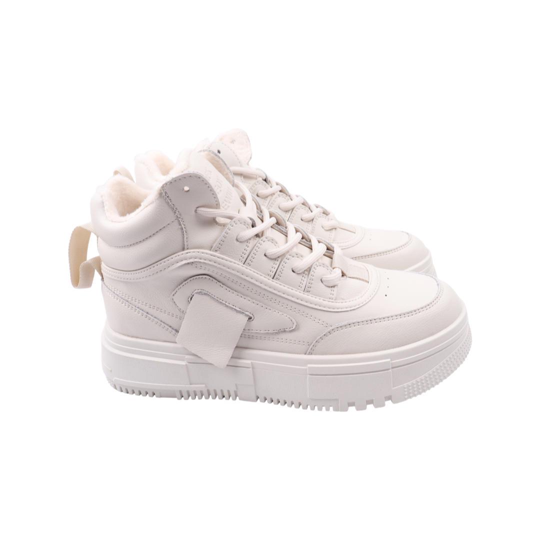 Ботинки женские Farinni из кожи р. 37 Молочный (266-22DHS)