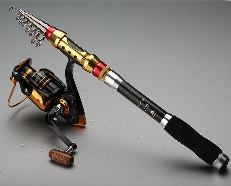 Спиннинг карбоновый телескопический из углеродного волокна 240 см - фото 9 Спиннинг карбоновый телескопический из углеродного волокна 240 см - фото 9