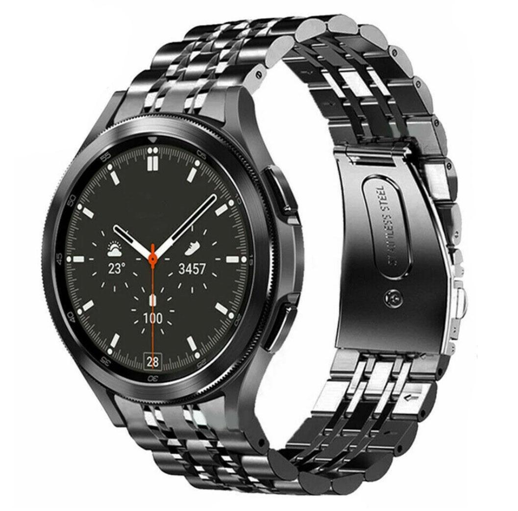 Ремінець металевий Primolux Steel Link для годинника Samsung Galaxy Watch 4 Classic 42 мм SM-R880 Black - фото 3