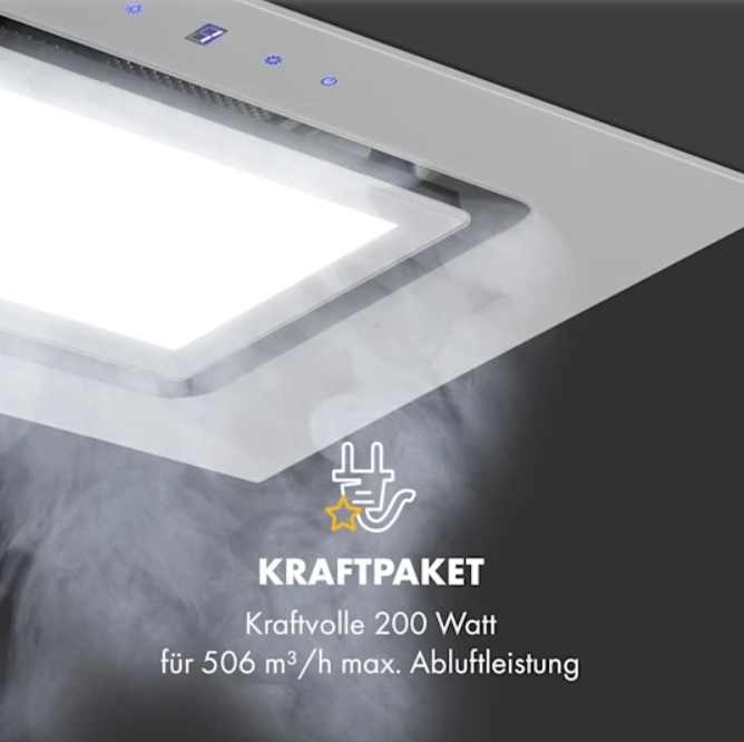 Вентиляторный модуль Klarstein Hektor Brilliant Edition 506 м³/ч 52 см (10035187) - фото 6 Вентиляторный модуль Klarstein Hektor Brilliant Edition 506 м³/ч 52 см (10035187) - фото 6