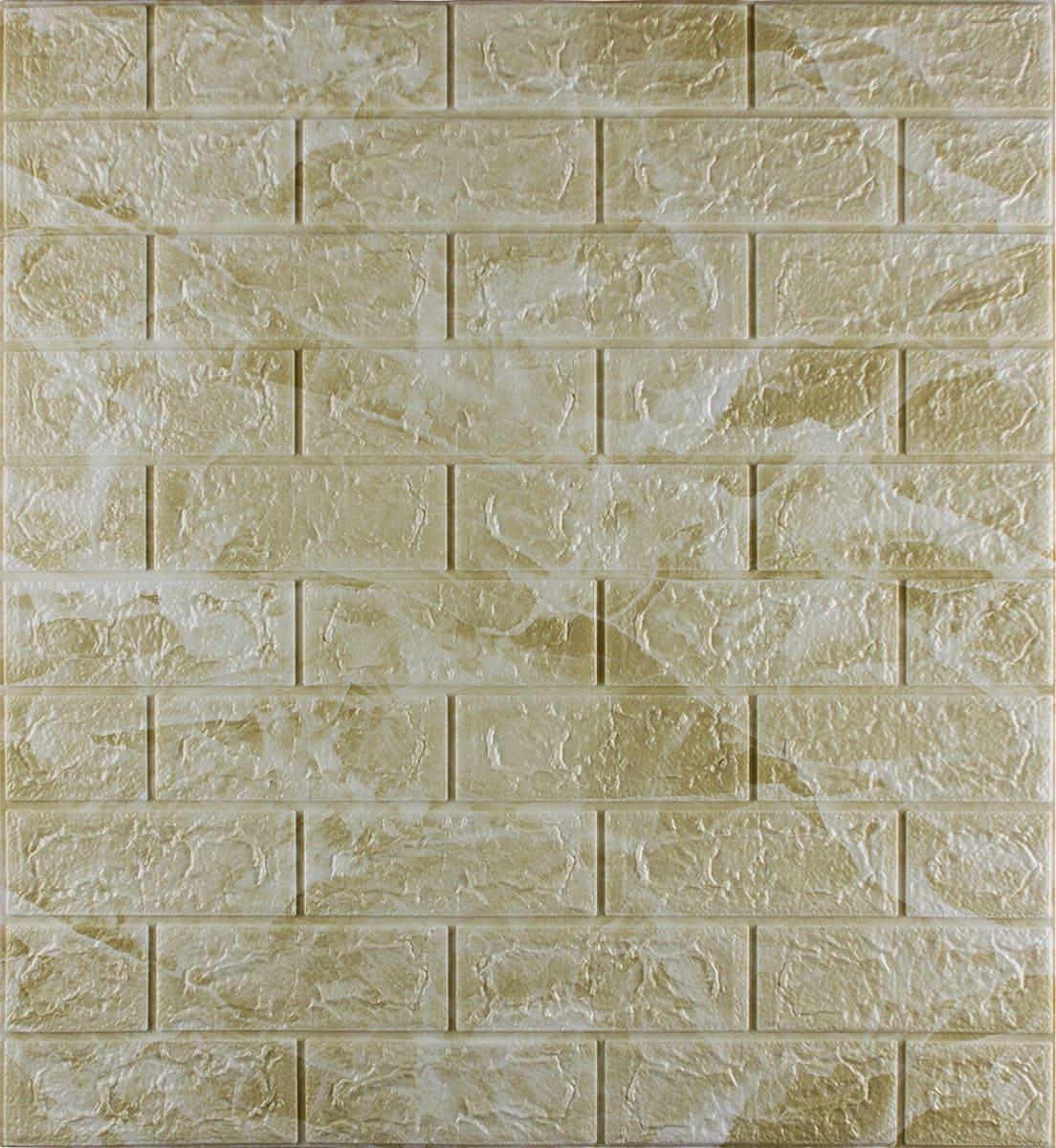 Панель 3D самоклеящаяся декоративная Loft Expert под кирпич мрамор 700x770x5 мм Оливковый Панель 3D самоклеящаяся декоративная Loft Expert под кирпич мрамор 700x770x5 мм Оливковый