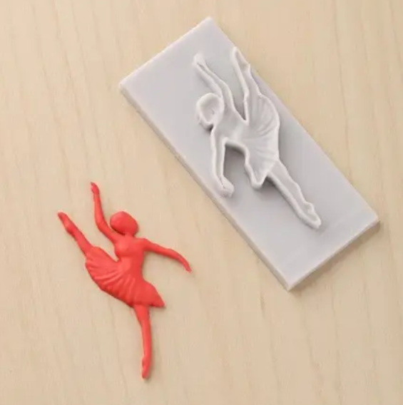 Форма из силикона Балерина 70 мм Серый (40621) - фото 4 Форма из силикона Балерина 70 мм Серый (40621) - фото 4