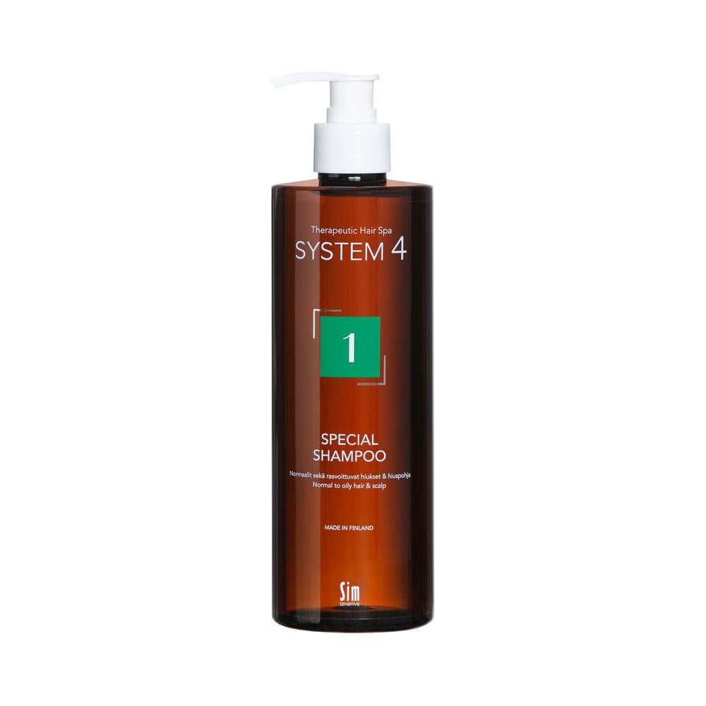 Шампунь Sim Sensitive №1 для нормальной кожи головы и склонной к жирности System4 1 Special Shampoo 500 мл